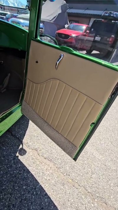 1930 Model A Full Custom Interior Upholstery Saltcityseamers Sewing Coupe Ford Cars